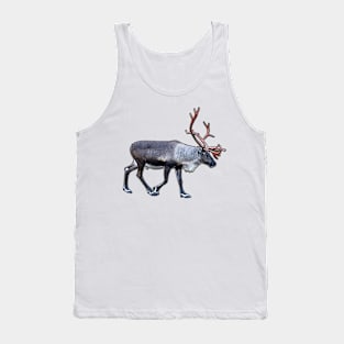 Santa Claus Reindeer Tank Top